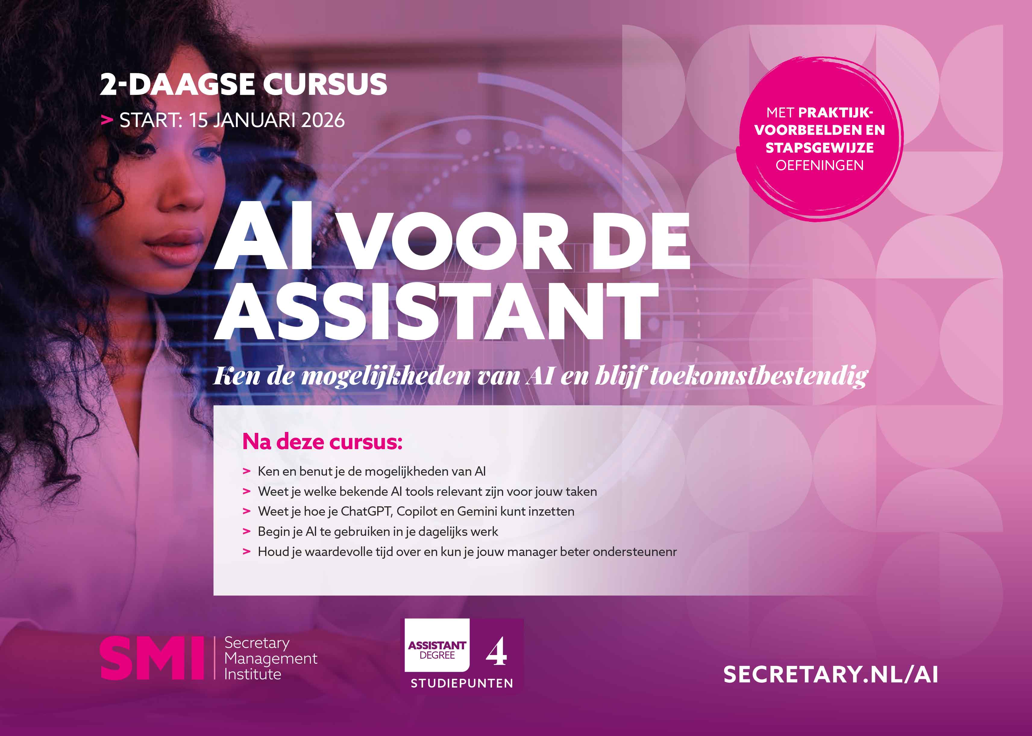 Cursus AI voor de assistant
