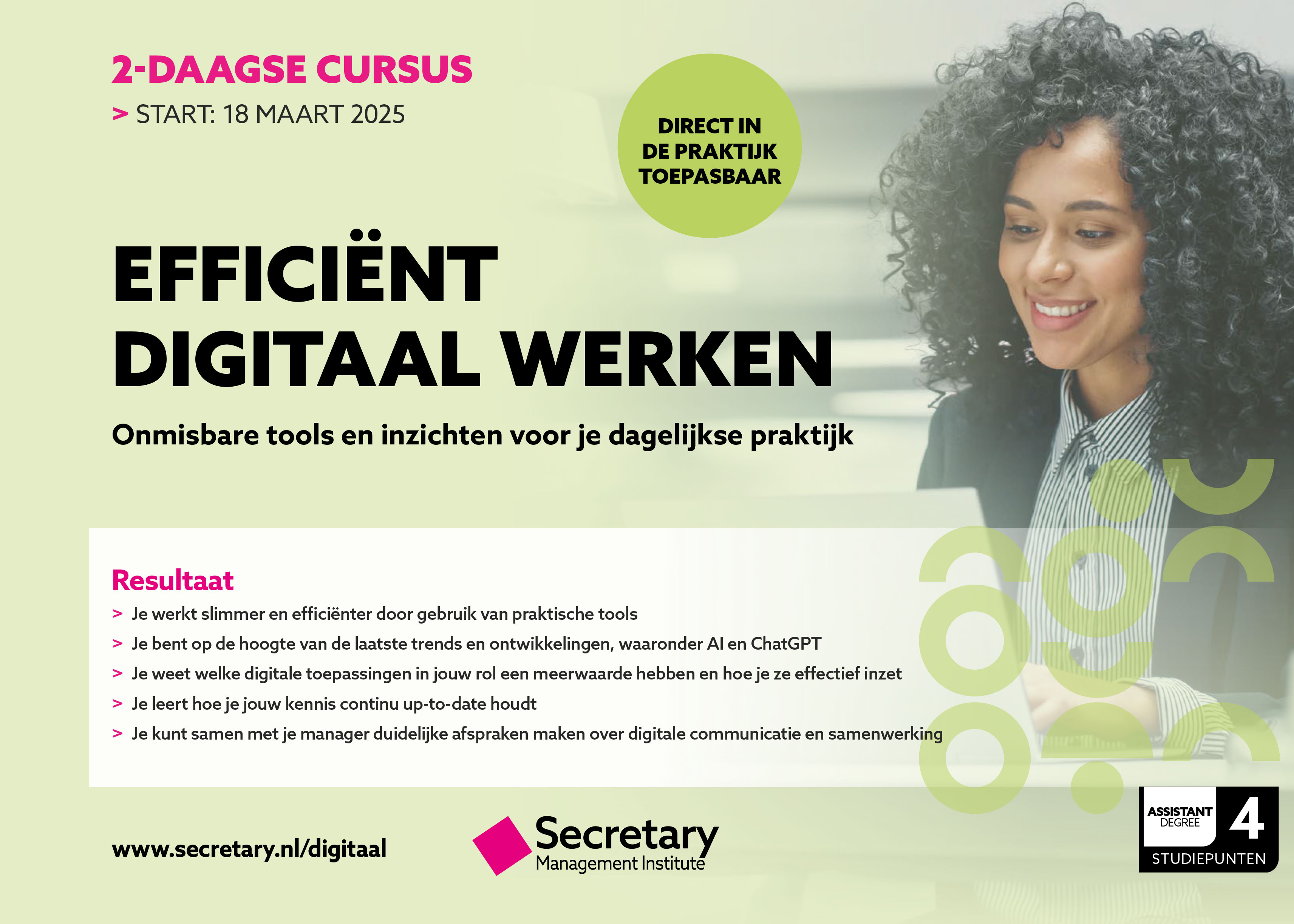 Cursus Efficiënt digitaal werken